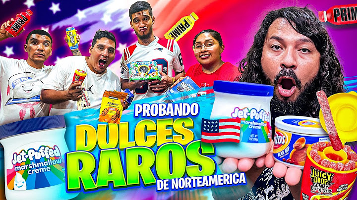 🔥Probamos DULCES RAROS AMERICANOS con EL CREW RETOJORJAIS🔥