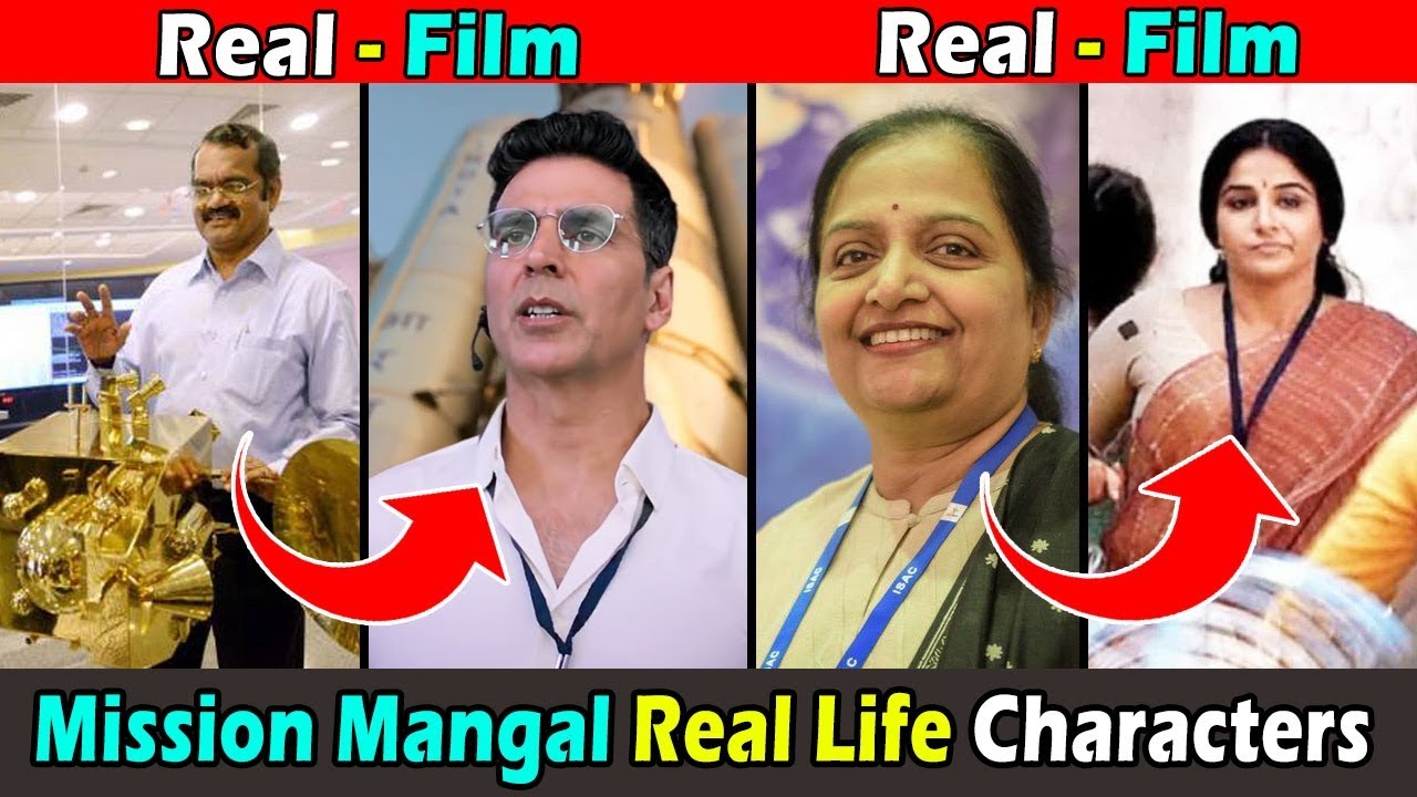Download Real Life Characters of Mission Mangal Movie । मिशन मंगल फिल्म की असल चरित्र
