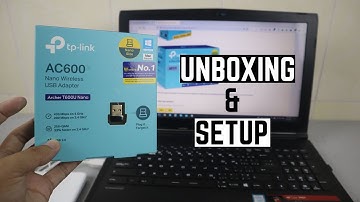 TP Link AC600 Nano Wireless USB Adapter Unboxing and First Time Setup
