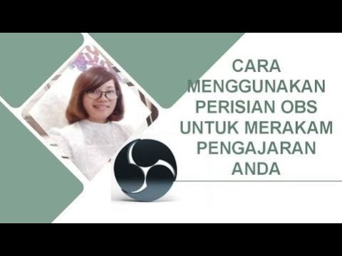 Video: Bolehkah anda merakam audio dengan OBS?