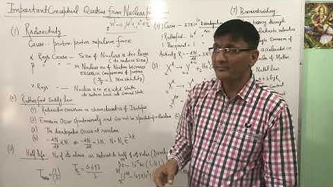 Conceptual Questions from nuclear physics (Interview special)