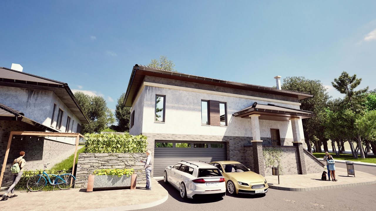 🏡 Двуетажна къща с двоен гараж и самостоятелен двор в гр.Плевен