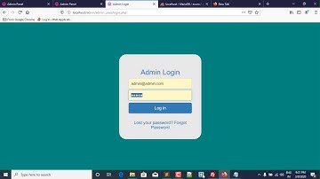 15- Validate Admin Login and Testing Php 👉 Ecommerce Website PHP Official Video