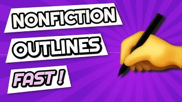 Outlining A Nonfiction Book: The Fastest Way To Start (and Finish) Your Non-Fiction Book