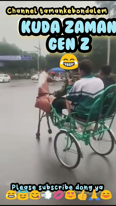KUDA ZAMAN GEN Z 😂 BUKAN KUDA ZAMAN GIGIT BESI