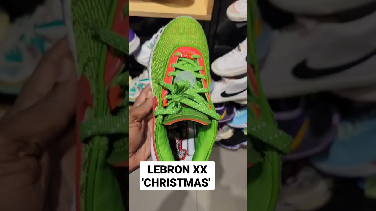 Lebron's Christmas Sneaker👟🏀 | Nike Lebron 20 'Christmas'