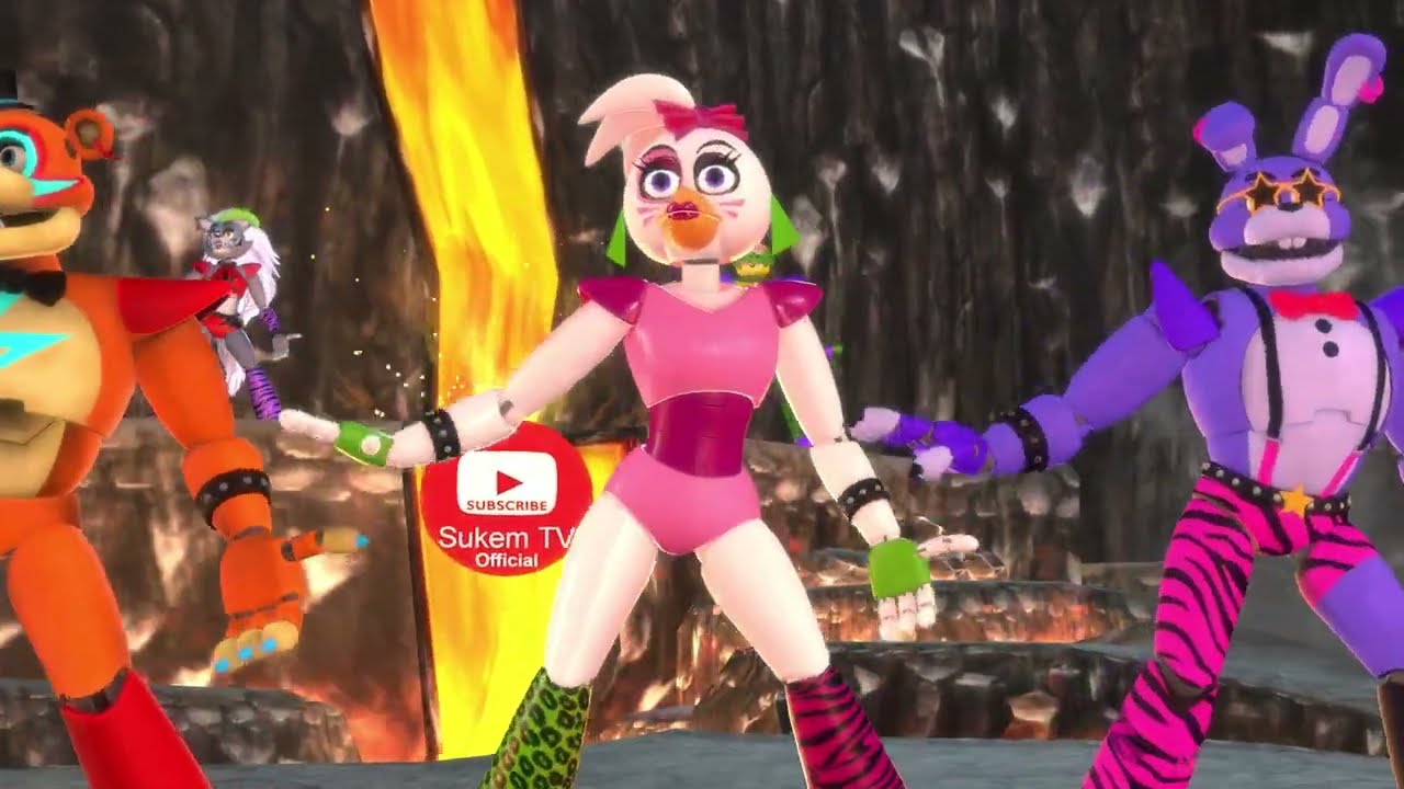 Little Apple 💃 Fnaf dance cover by SukemTV Official [4K]