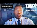 Early departure from congo  morning workout  breakfast before takeoff  pilot life vlog 4