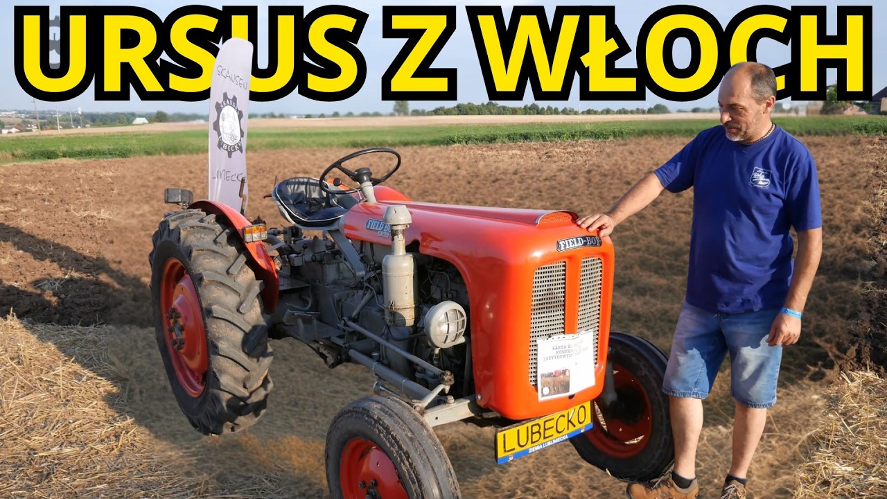 Z ziemi włoskiej do Polski... FIELD BOY P300 jak URSUS C-328 | RetroFAKTY