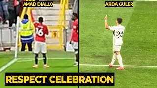 Amad Diallo recreated Arda Güler's celebration after his goal against Newcastle | Football News