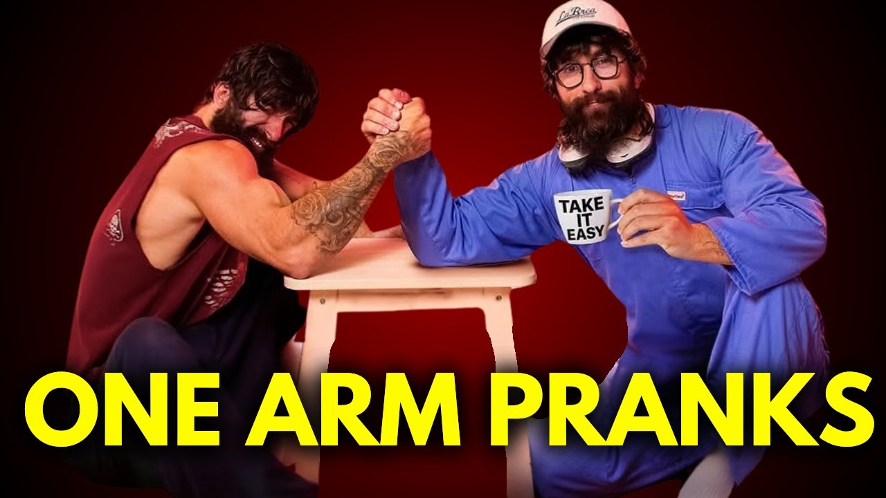 Anatoly Uncut Pranks! He Only Needs One Arm 💪 | Anatoly Gym Prank