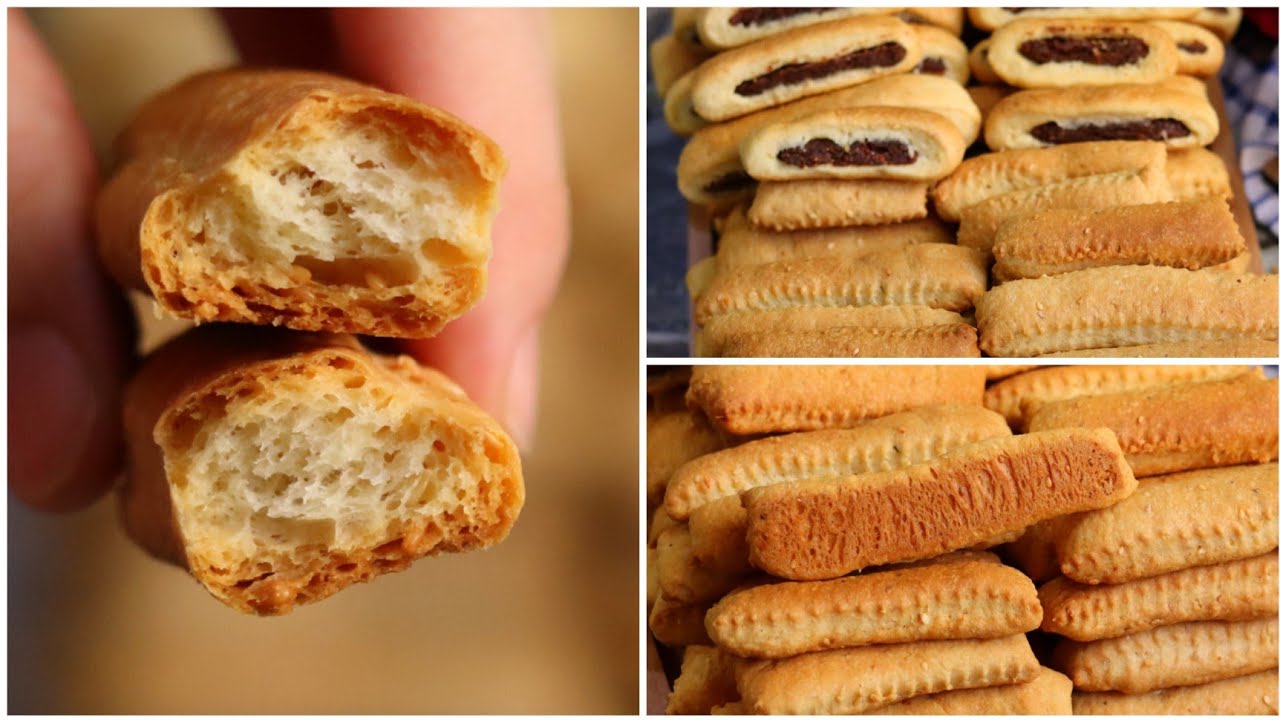 طريقه عمل القراقيش الفلاحي هشه جدا من جوه مقرمشه من بره وسر الافران بخطوه واحده بس❗