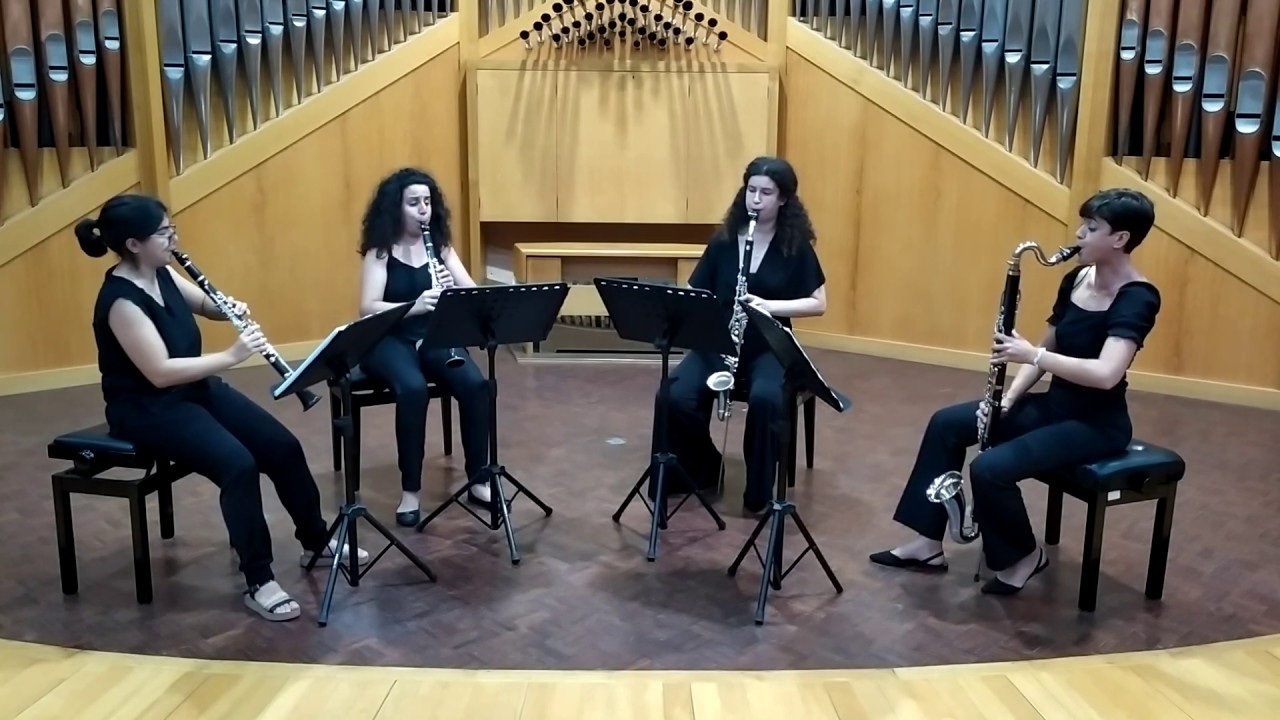 Life is beautiful (La vita è bella) - Salent Girls' Quartet - Clarinet Quartet con Partitura