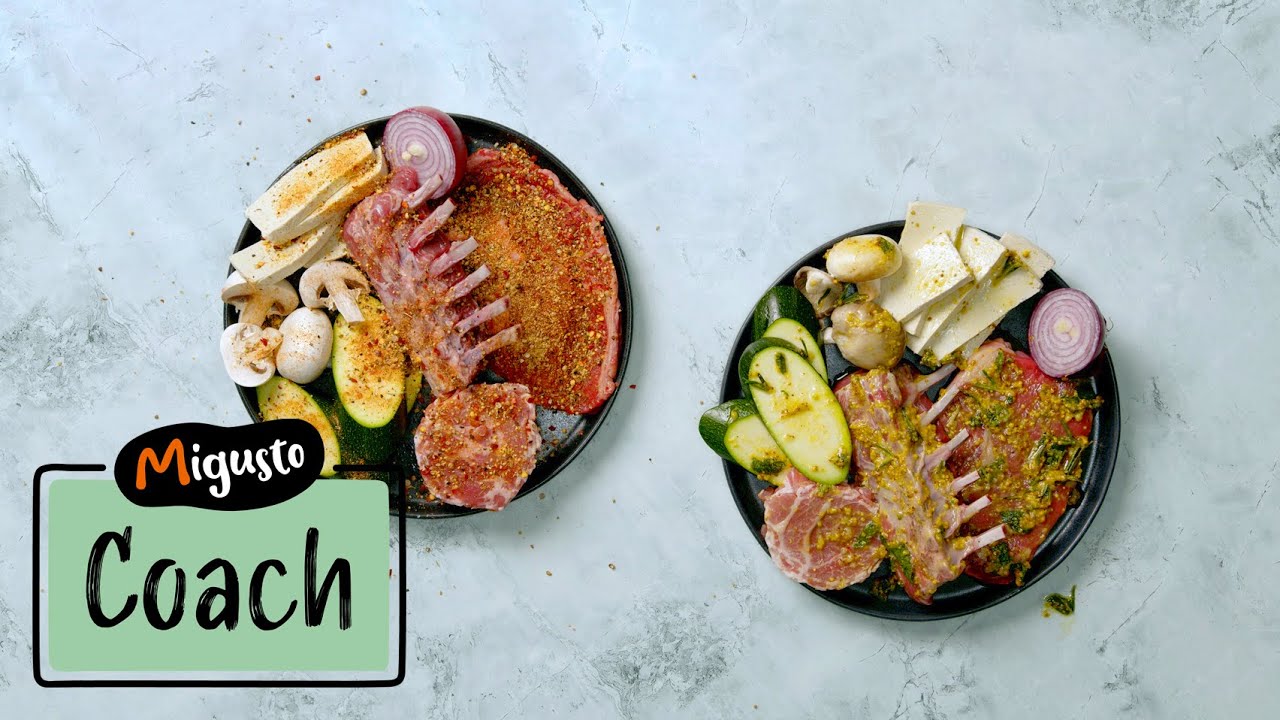 Marinade und Rub für Grilladen – Migusto Coach