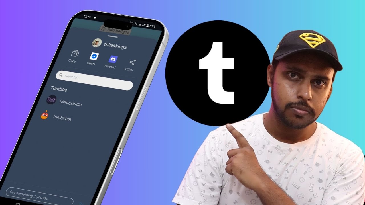 How to share post in tumblr