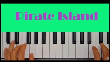 How to Play Pirate Island - Free Piano Tutorial