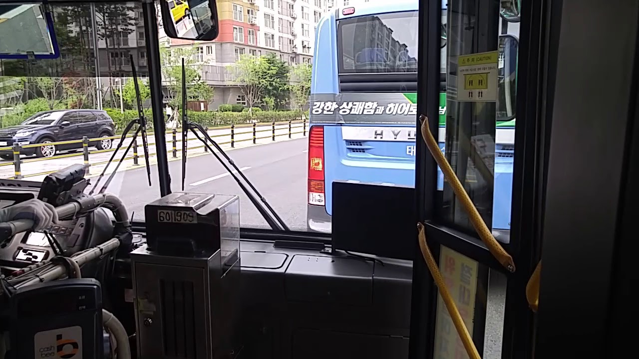 20180604 성남시내버스 60번버스 운행영상[위례보미리즌빌~송파한라비발디.송례초앞]