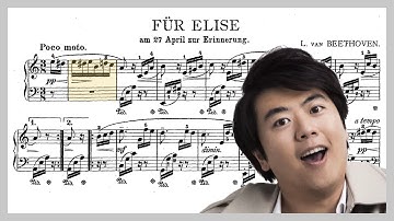 Fur Elise - Performed by Lang Lang (with Sheet Music)