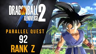 Dragon Ball Xenoverse 2 - Parallel Quest 92 - Rank Z