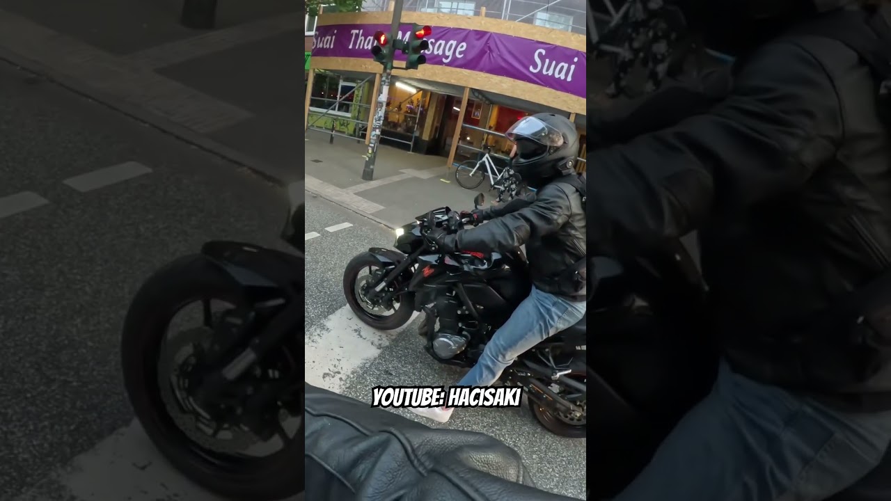 Motorradvlog durch Hamburg mit 2x Z900 