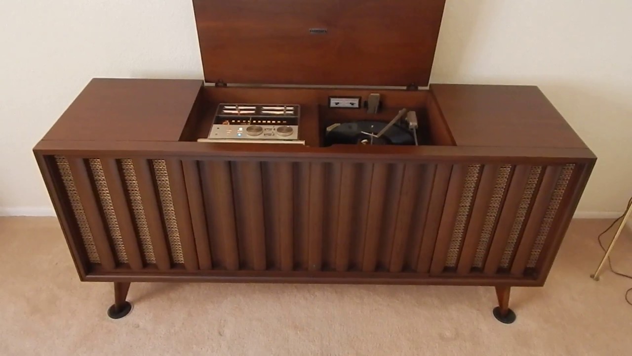 Zenith Console Stereo Record Player Model C950 1 Youtube