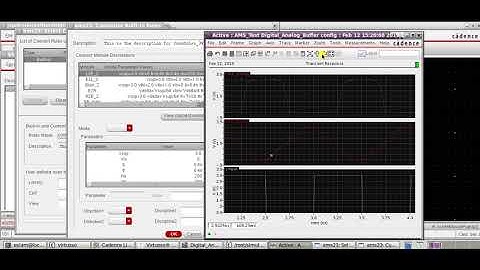 AMS - ConnectRules in cadence Digital Analog Buffer - [part 4]