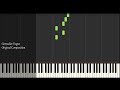 Grenadier Fugue - Original Composition - Synthesia Piano Tutorial