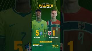 BRASIL X NORUEGA! QUAL SEU PALPITE? PAUSE E DESCUBRA! #shorts