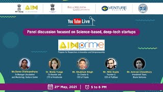 AIM-PRIME: Panel Discussion Focused on Science-based, Deep-tech Startups