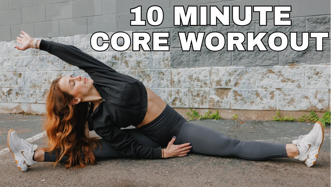 10-Minute Core Workout 🔥 Burn Belly Fat & Strengthen Abs (No Equipment ...