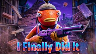 Not ending until I win a game of fortnite