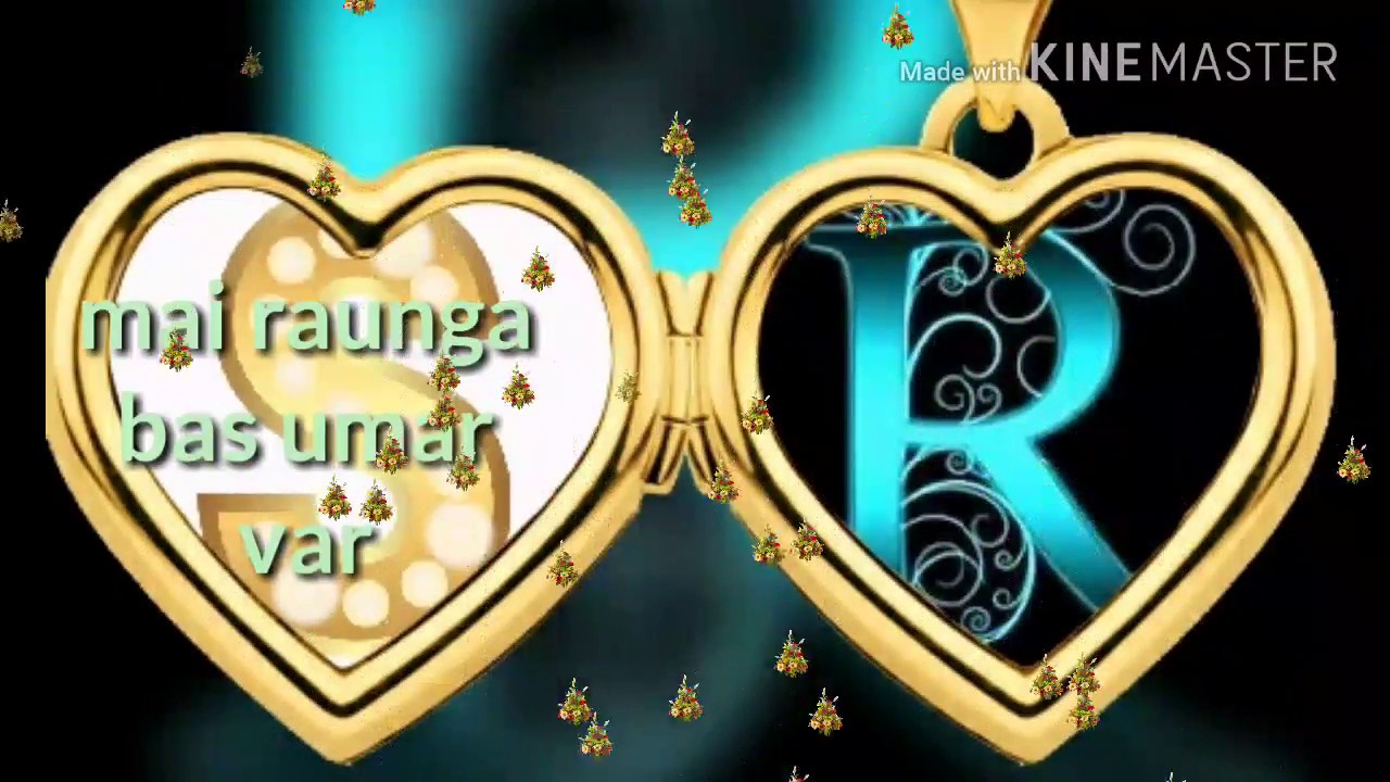 S R letter whatsapp status|| song Humsafer