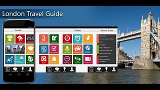 London Travel Android App Promo - Pangea Guides screenshot 1