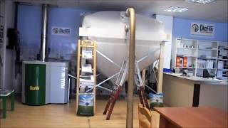 Suministro De Pellets A Granel En Caldera De Pellets Ökofen