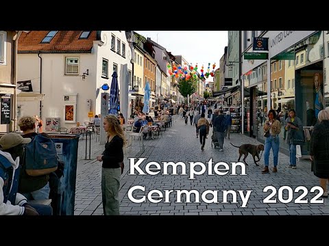 Kempten Germany travel guide 2022 / walk in the city/walking tour.