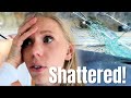 Windshield shatters while on family vacation.  DITL family of 7 | Meet the Millers Family Vlogs