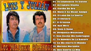 Los Mejores Exitos de Luis Y Julián 💥 Puros Corridos Viejitos 💥 Mix Para Pistear💥 by CORRIDOS VIEJITOS MIX 885 views 1 day ago 1 hour, 18 minutes