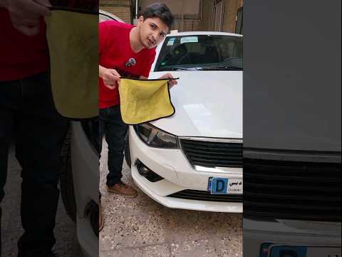 دستمال جادویی سنسور نور و باران