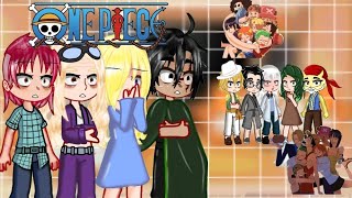 •| Straw Hat family reacting to the crew|• GACHA LIFE
