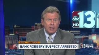 Henderson police arrest bank robbery suspect during attempted robbery