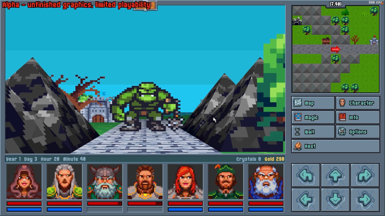 Legends of Amberland - Progress Update 2019.01