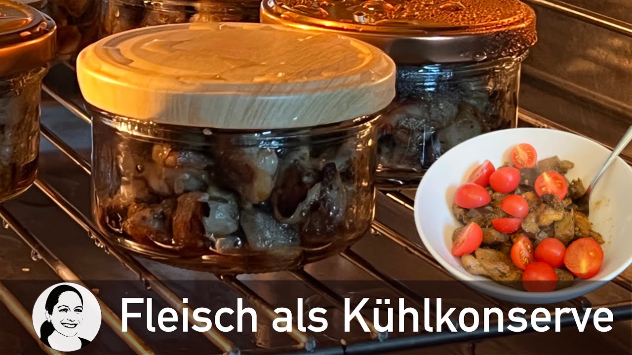 Fleisch und Fleischersatz haltbar machen ohne Zerkochen! 😃