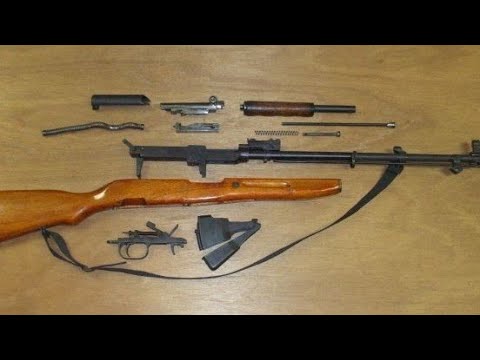 SKS Disassembly and Reassembly / How to take down Simonov semi-auto rifle