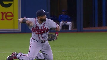 ATL@TOR: Callaspo dives, fires to second for out