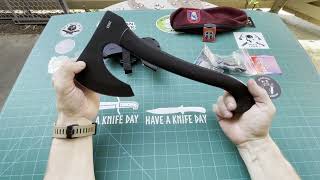 The CRKT/James Williams collaboration, Viking Inspired axe the Skeggox, Old Norse for bearded axe.