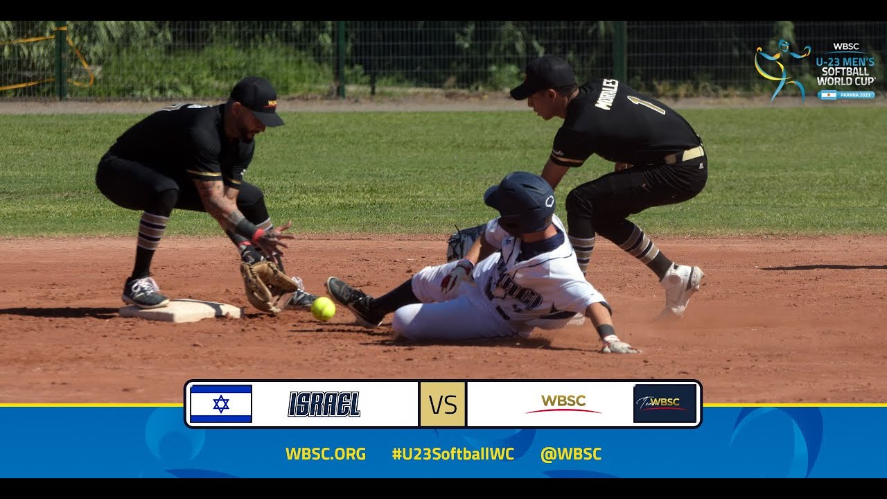HIGHLIGHTS Israel v Team WBSC | I U-23 Men's Softball World Cup 2023 - Opening Round