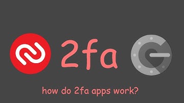 how does 2fa work? (google authenticator)