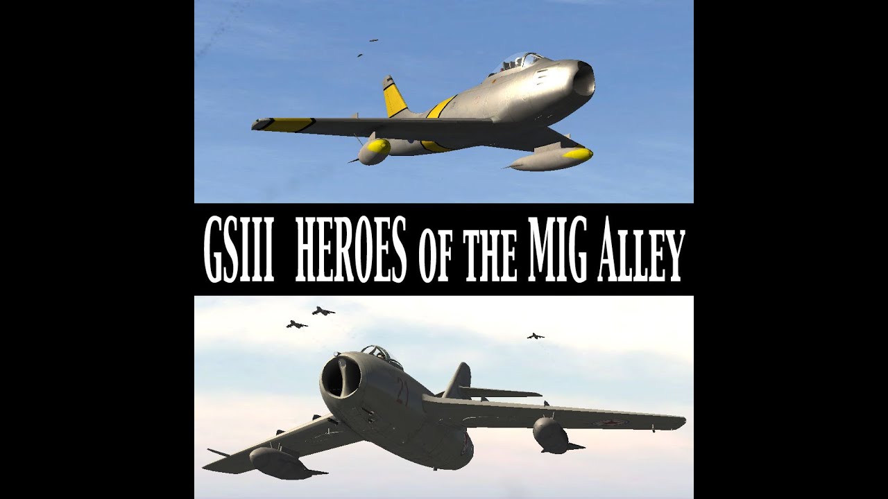GSIII - Combat Flight Simulator - Heros of the Mig Alley MOD APK cover