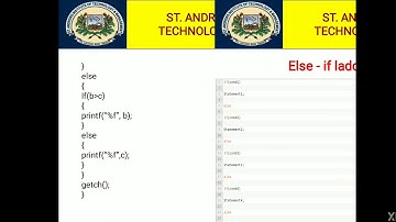 SAITM BCA 2 C Programming Unit 2 Lecture 7
