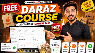 Daraz Seller Course 2026 | Free Complete Training (Episode 1) | Ghar Bethe Online Earning 💰